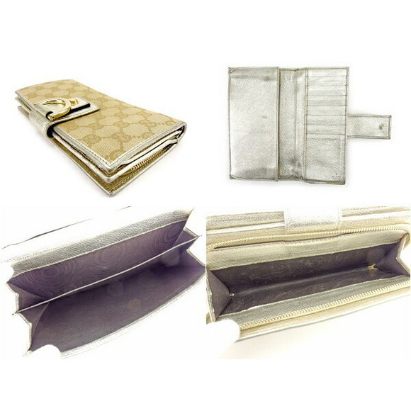 Gucci Leather zip case GG Wallet brown - Picture 6 of 6